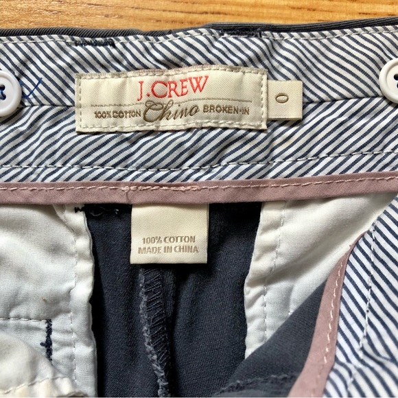 J. Crew Navy Chino Shorts - Picture 3 of 3